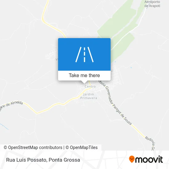 Rua Luís Possato map