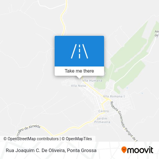Rua Joaquim C. De Oliveira map