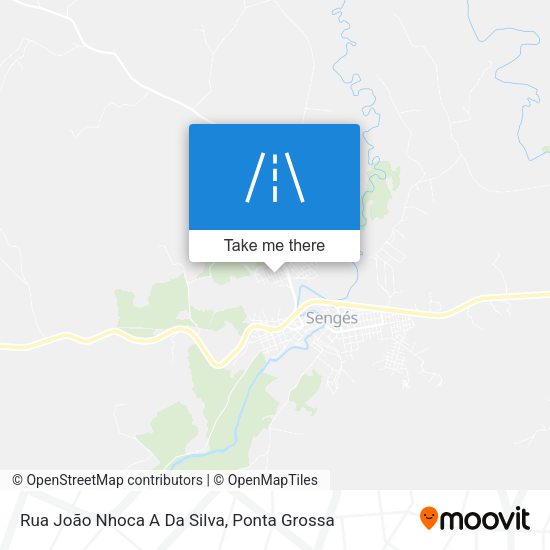 Rua João Nhoca A Da Silva map