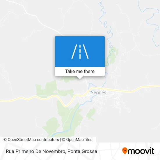 Rua Primeiro De Novembro map