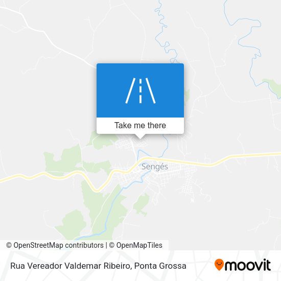 Rua Vereador Valdemar Ribeiro map