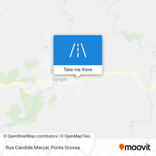 Rua Candida Marçal map