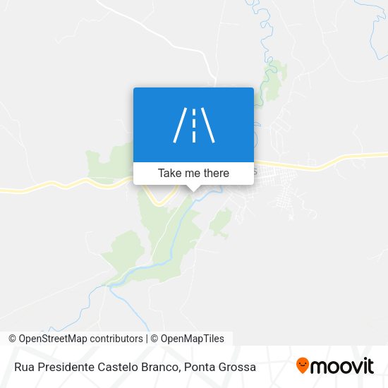 Rua Presidente Castelo Branco map