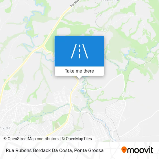 Rua Rubens Berdack Da Costa map