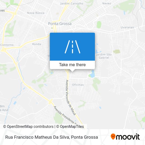 Rua Francisco Matheus Da Silva map