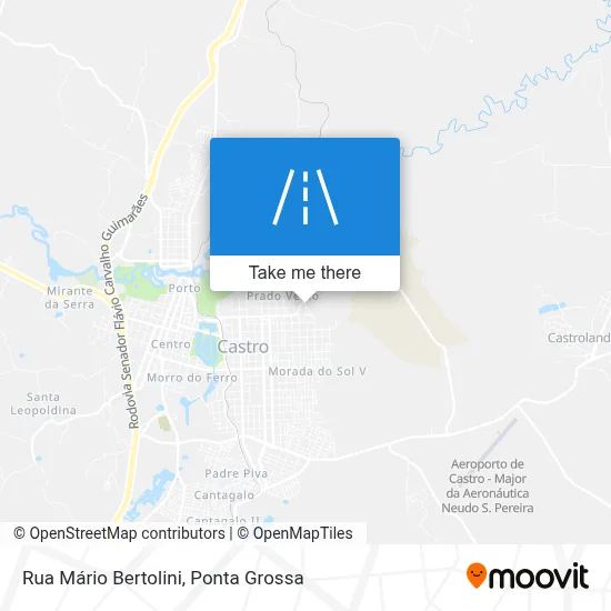 Rua Mário Bertolini map