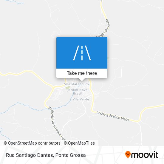 Rua Santiago Dantas map