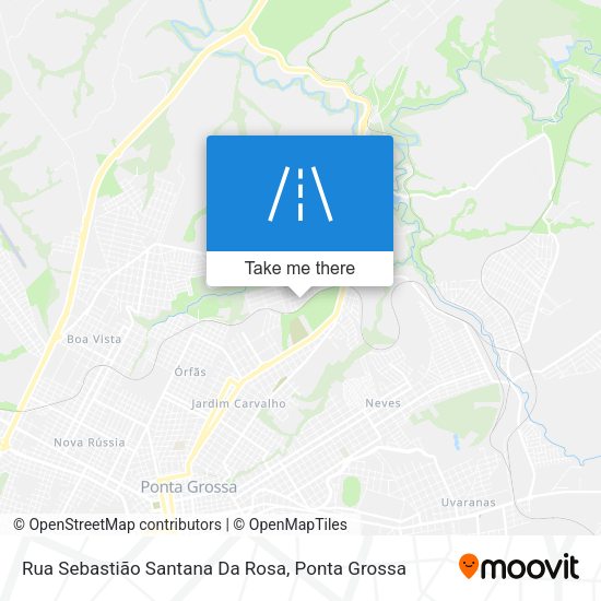 Rua Sebastião Santana Da Rosa map