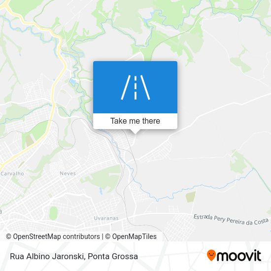 Rua Albino Jaronski map