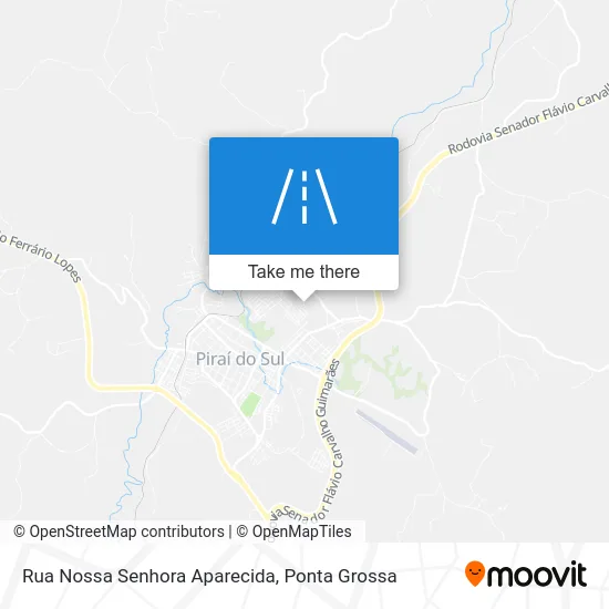 Rua Nossa Senhora Aparecida map