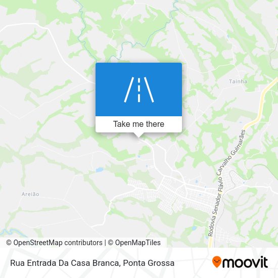 Rua Entrada Da Casa Branca map