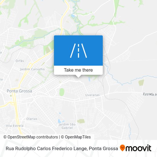 Rua Rudolpho Carlos Frederico Lange map