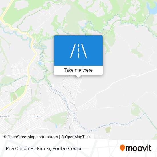 Rua Odilon Piekarski map