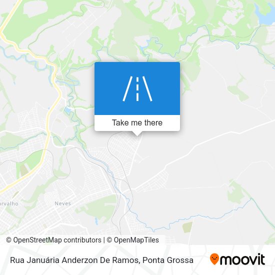Rua Januária Anderzon De Ramos map