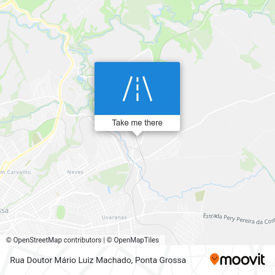 Rua Doutor Mário Luiz Machado map