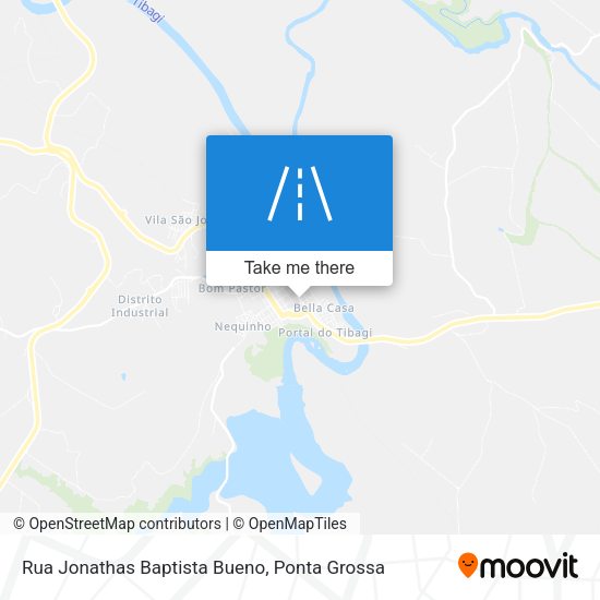 Rua Jonathas Baptista Bueno map