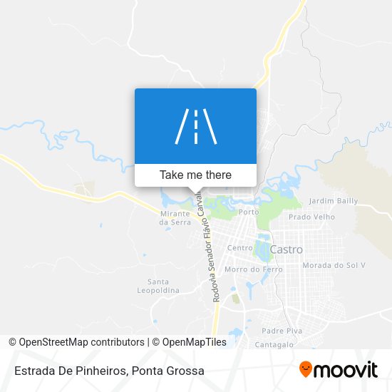 Estrada De Pinheiros map