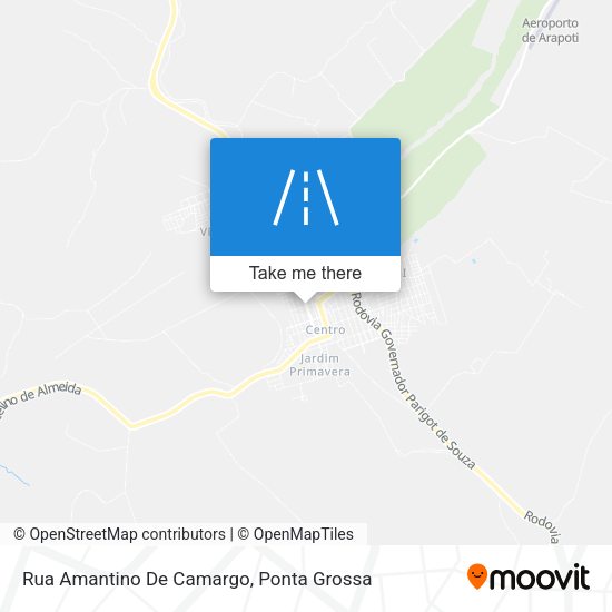 Rua Amantino De Camargo map