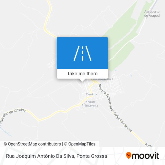 Rua Joaquim Antônio Da Silva map