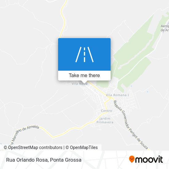 Rua Orlando Rosa map