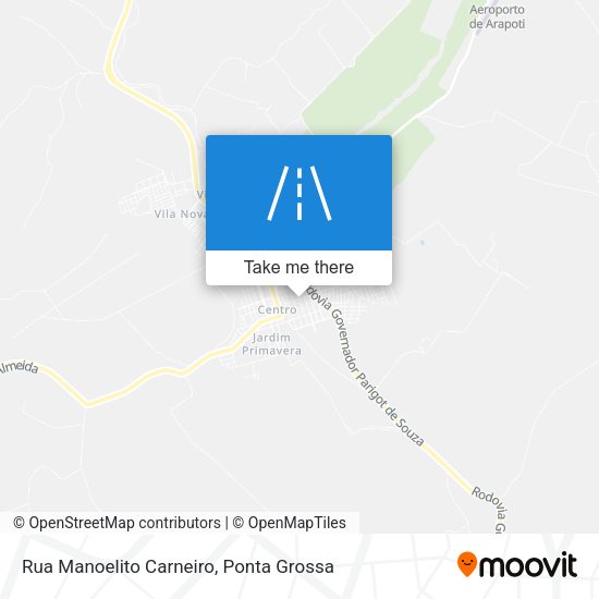 Rua Manoelito Carneiro map