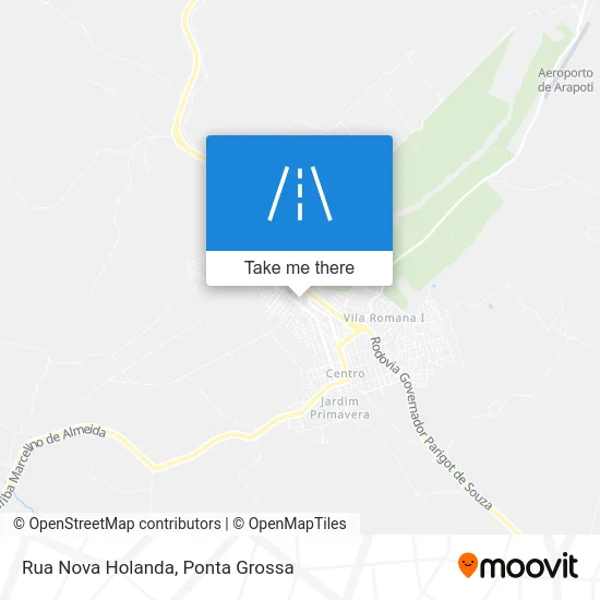 Rua Nova Holanda map