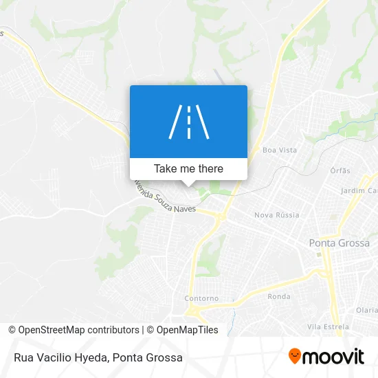 Rua Vacilio Hyeda map