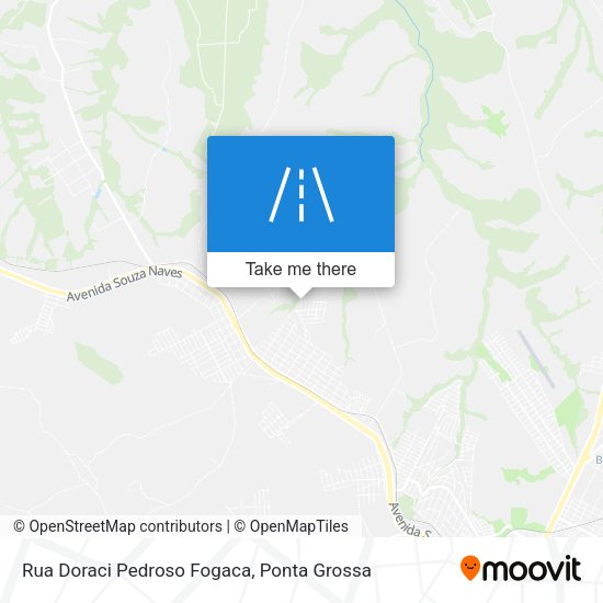 Rua Doraci Pedroso Fogaca map