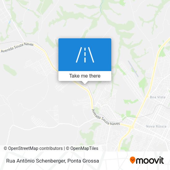 Rua Antônio Schenberger map