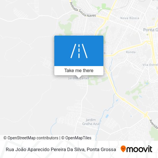 Rua João Aparecido Pereira Da Silva map