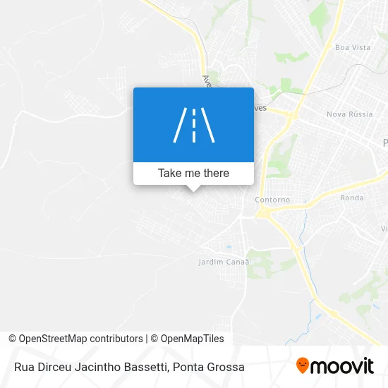 Rua Dirceu Jacintho Bassetti map