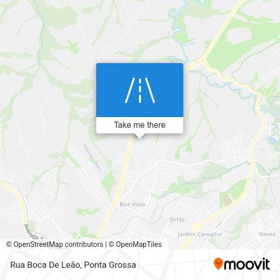 Rua Boca De Leão map