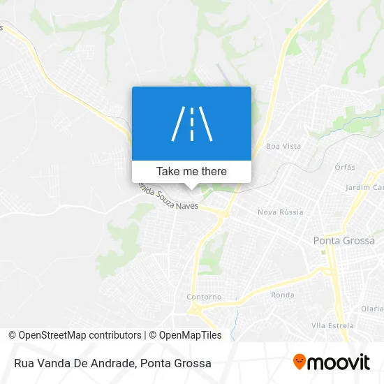 Rua Vanda De Andrade map