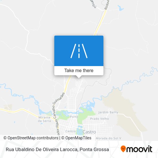 Rua Ubaldino De Oliveira Larocca map