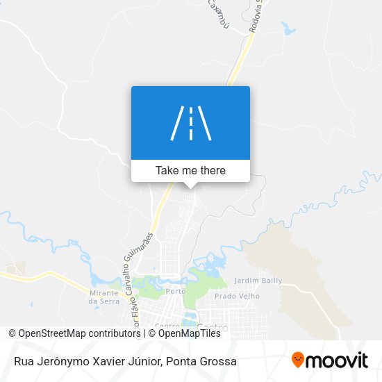 Rua Jerônymo Xavier Júnior map