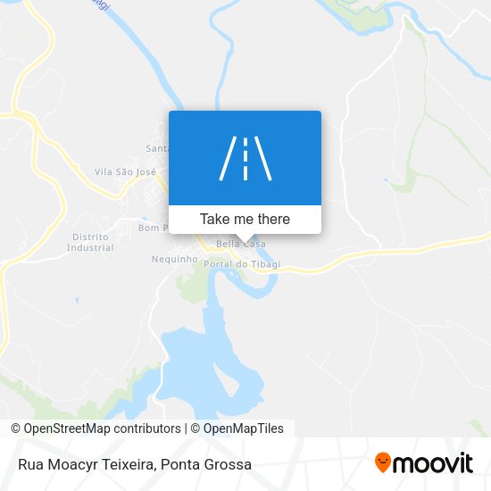 Rua Moacyr Teixeira map