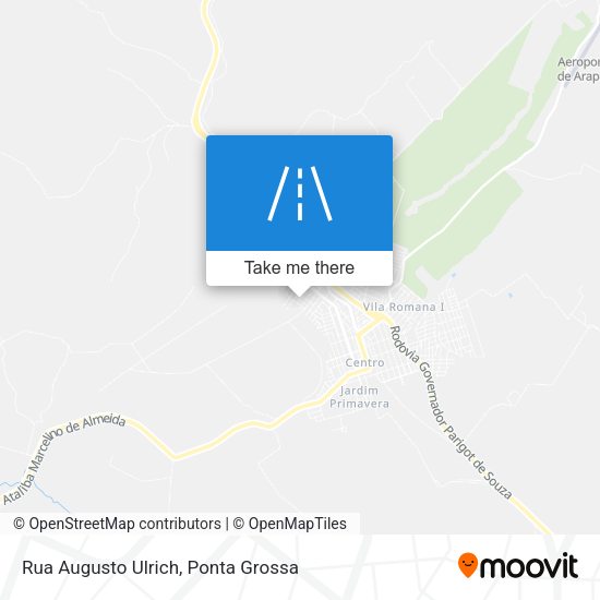 Rua Augusto Ulrich map