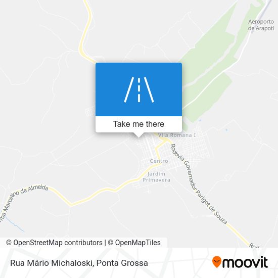 Rua Mário Michaloski map