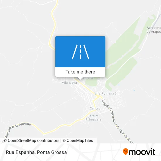 Rua Espanha map