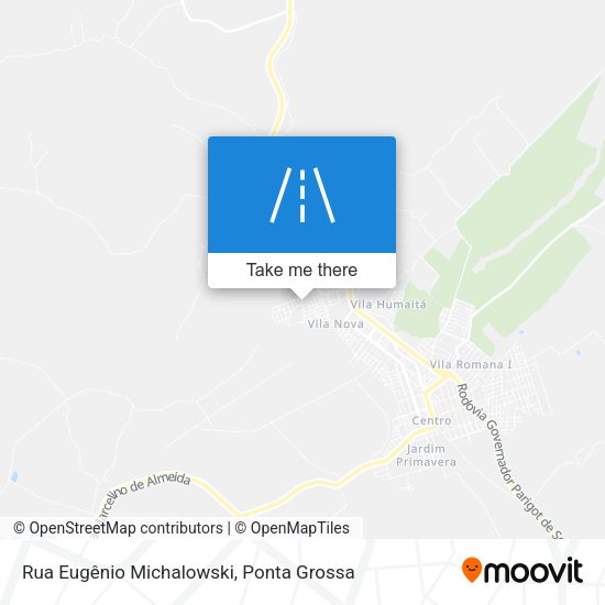Rua Eugênio Michalowski map