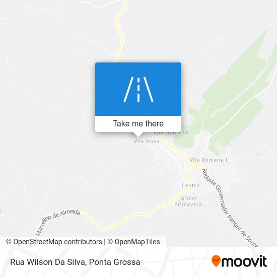 Rua Wilson Da Silva map