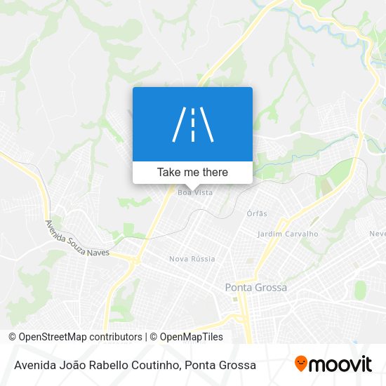 Avenida João Rabello Coutinho map