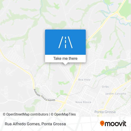 Rua Alfredo Gomes map
