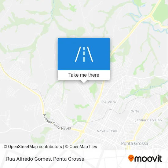 Rua Alfredo Gomes map