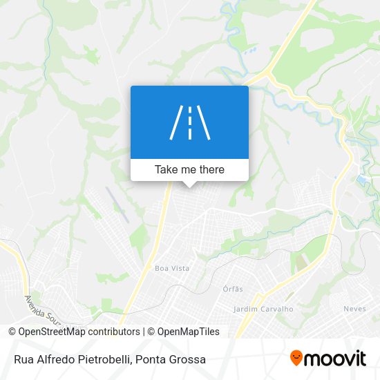 Rua Alfredo Pietrobelli map