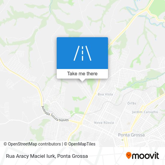 Rua Aracy Maciel Iurk map