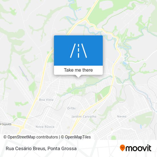 Rua Cesário Breus map
