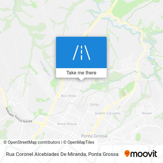 Rua Coronel Alcebíades De Miranda map