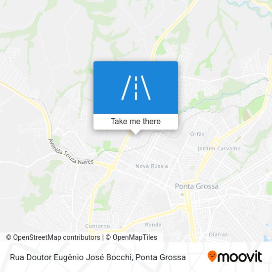 Rua Doutor Eugênio José Bocchi map