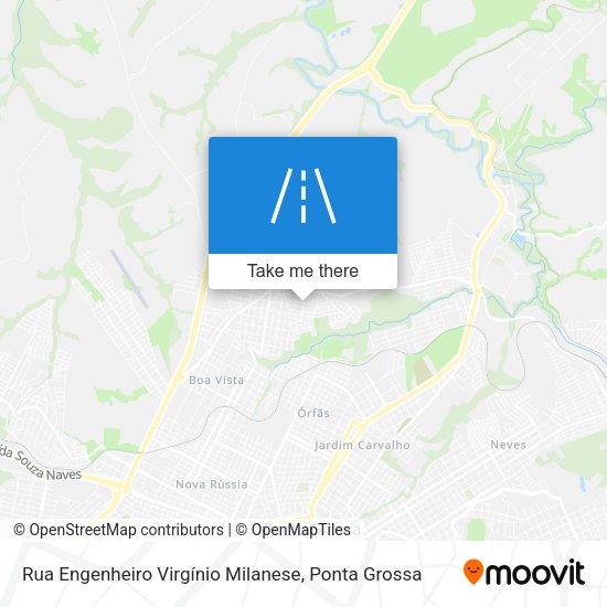 Rua Engenheiro Virgínio Milanese map